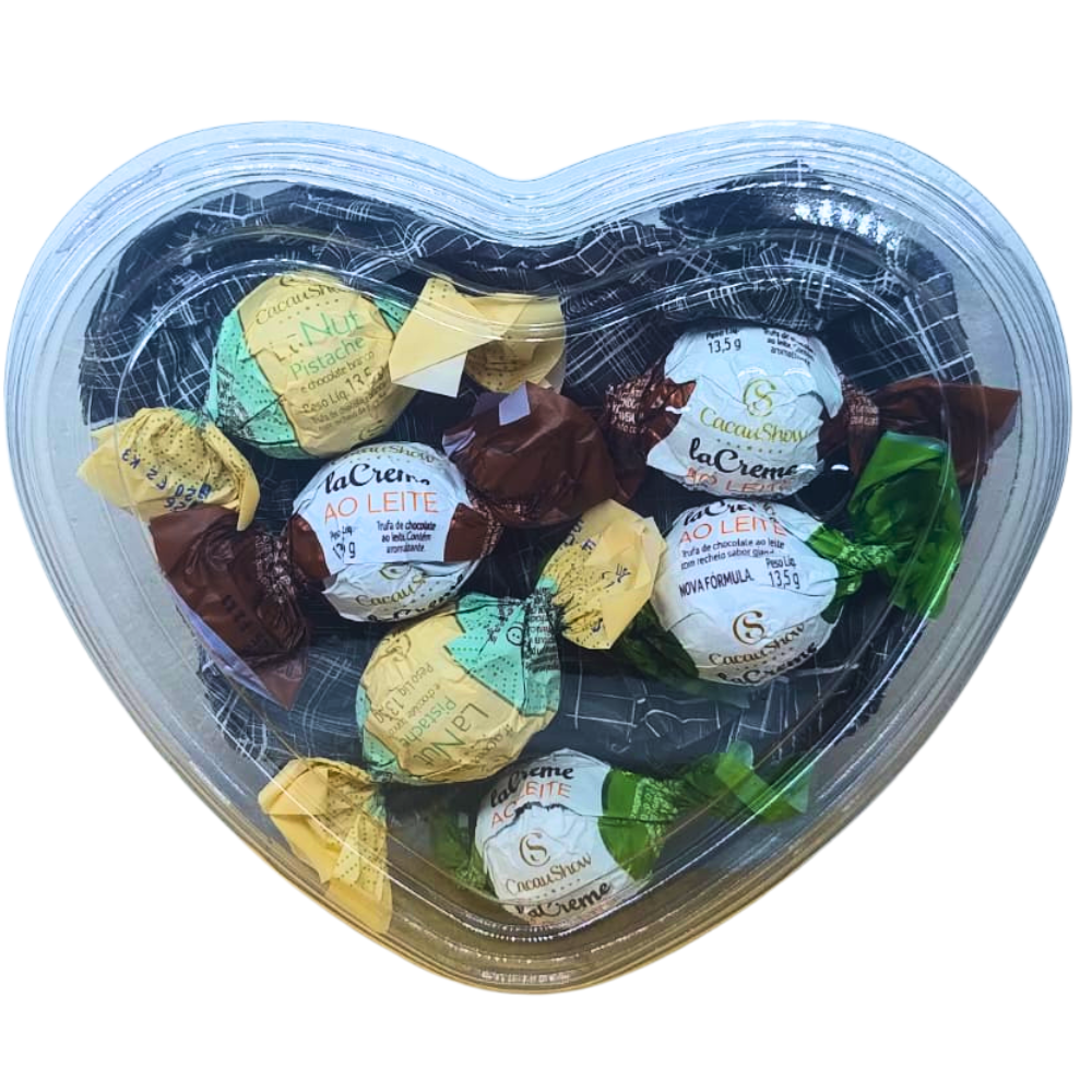 Trufas de La Creme Cacau show.