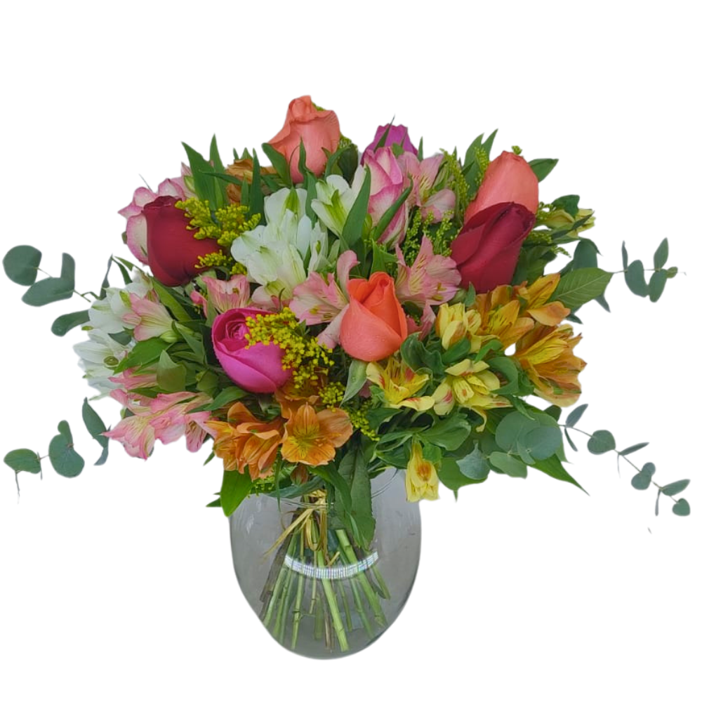 Arranjo - Rosas e Astrom�lias